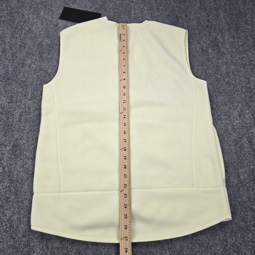 RAINS Vest Unisex Small Yellow Breathable Insulated Water Repellent Fleece - Picture 6 of 16